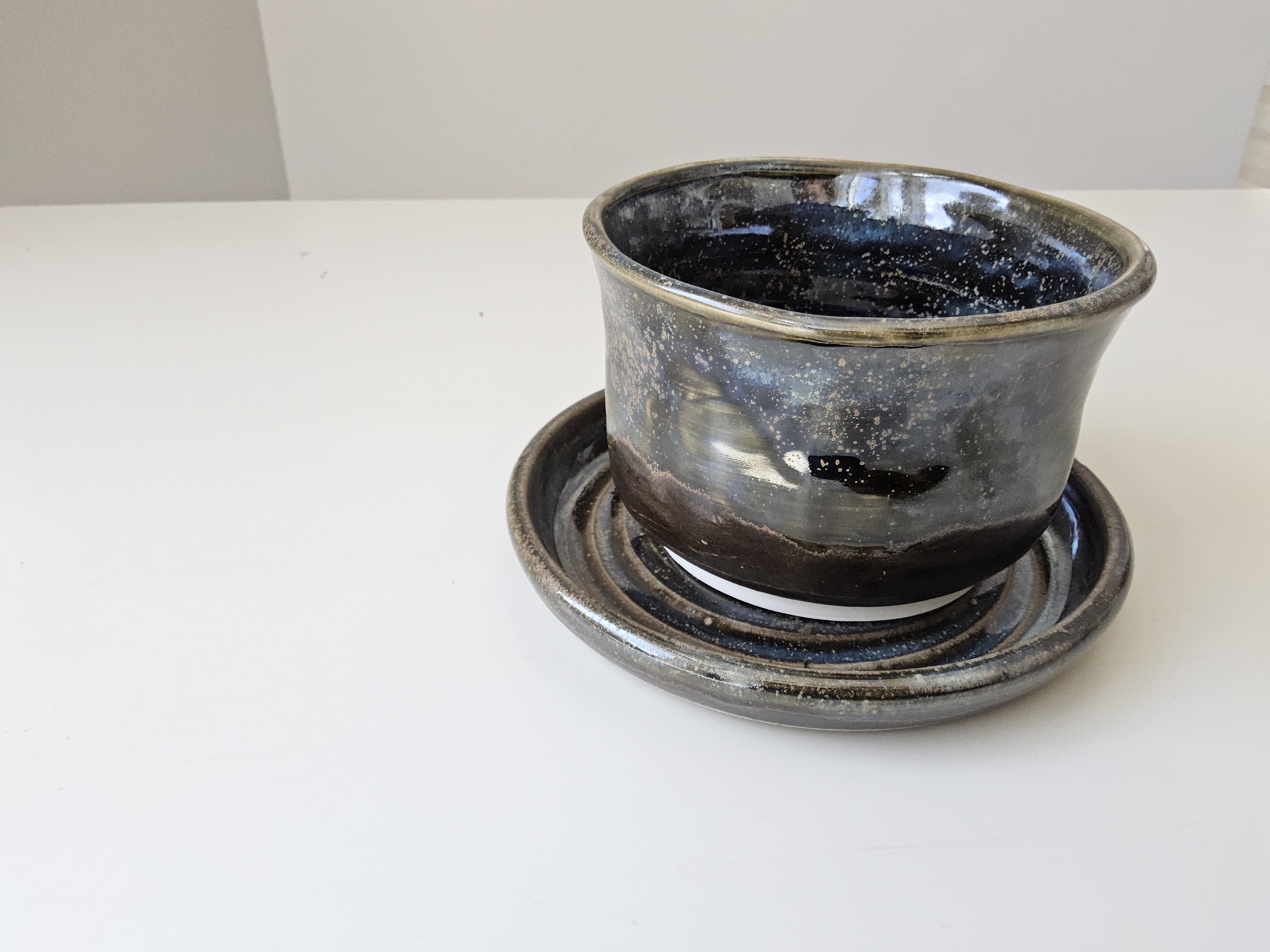 Night Mountain Flower Pot