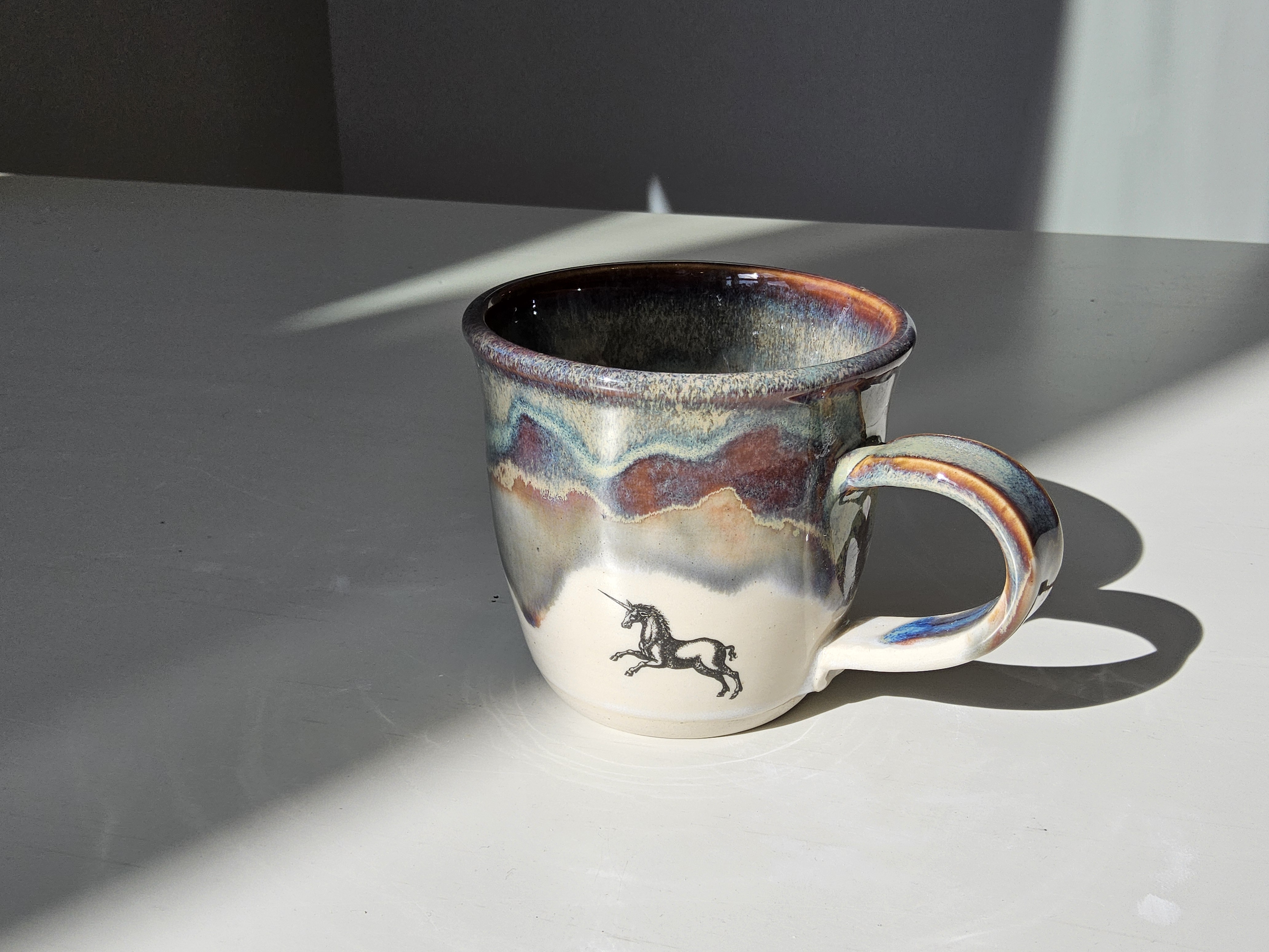 White Mountain Unicorn Mug