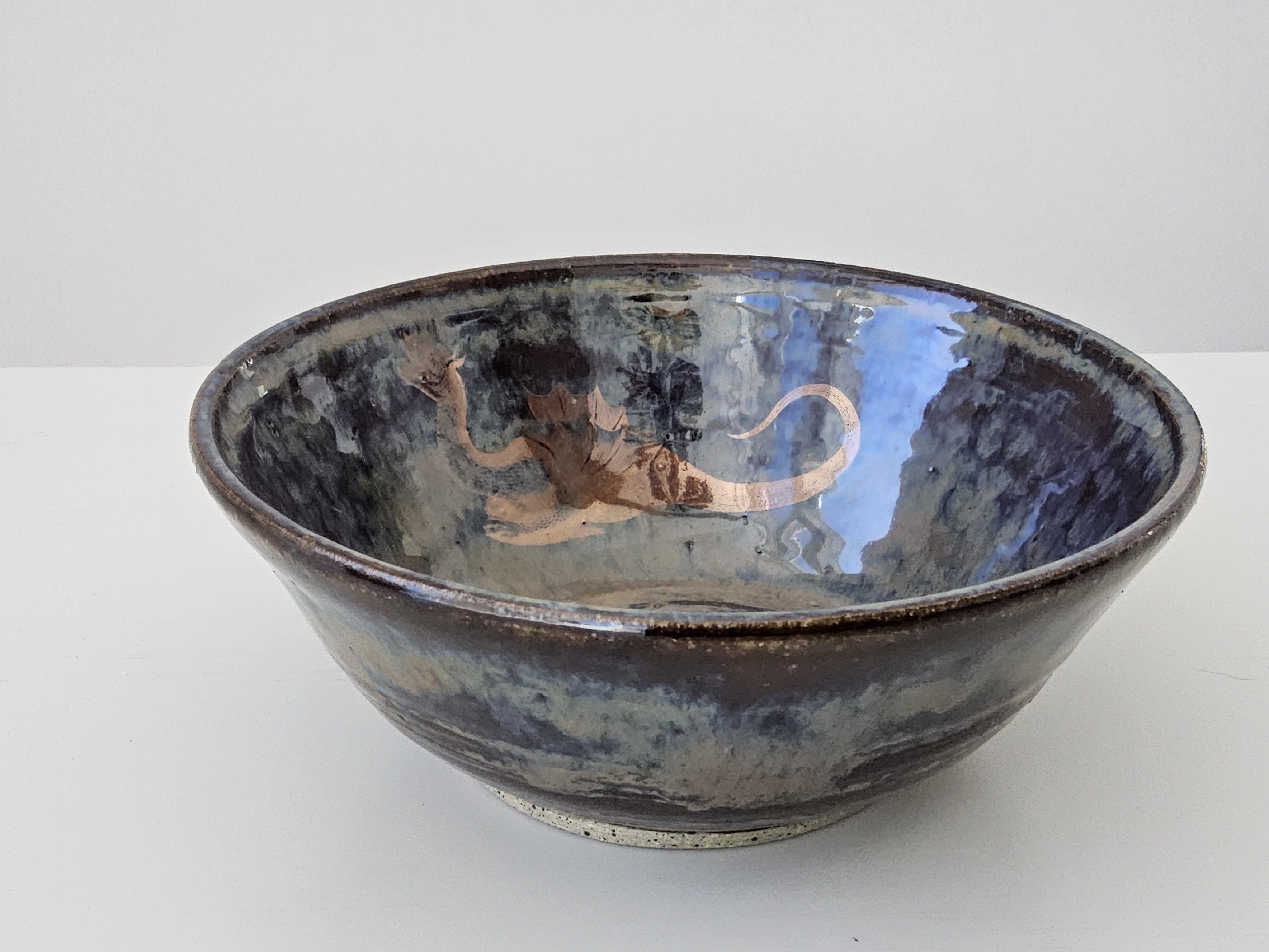 Copper Dragon Cereal Bowl
