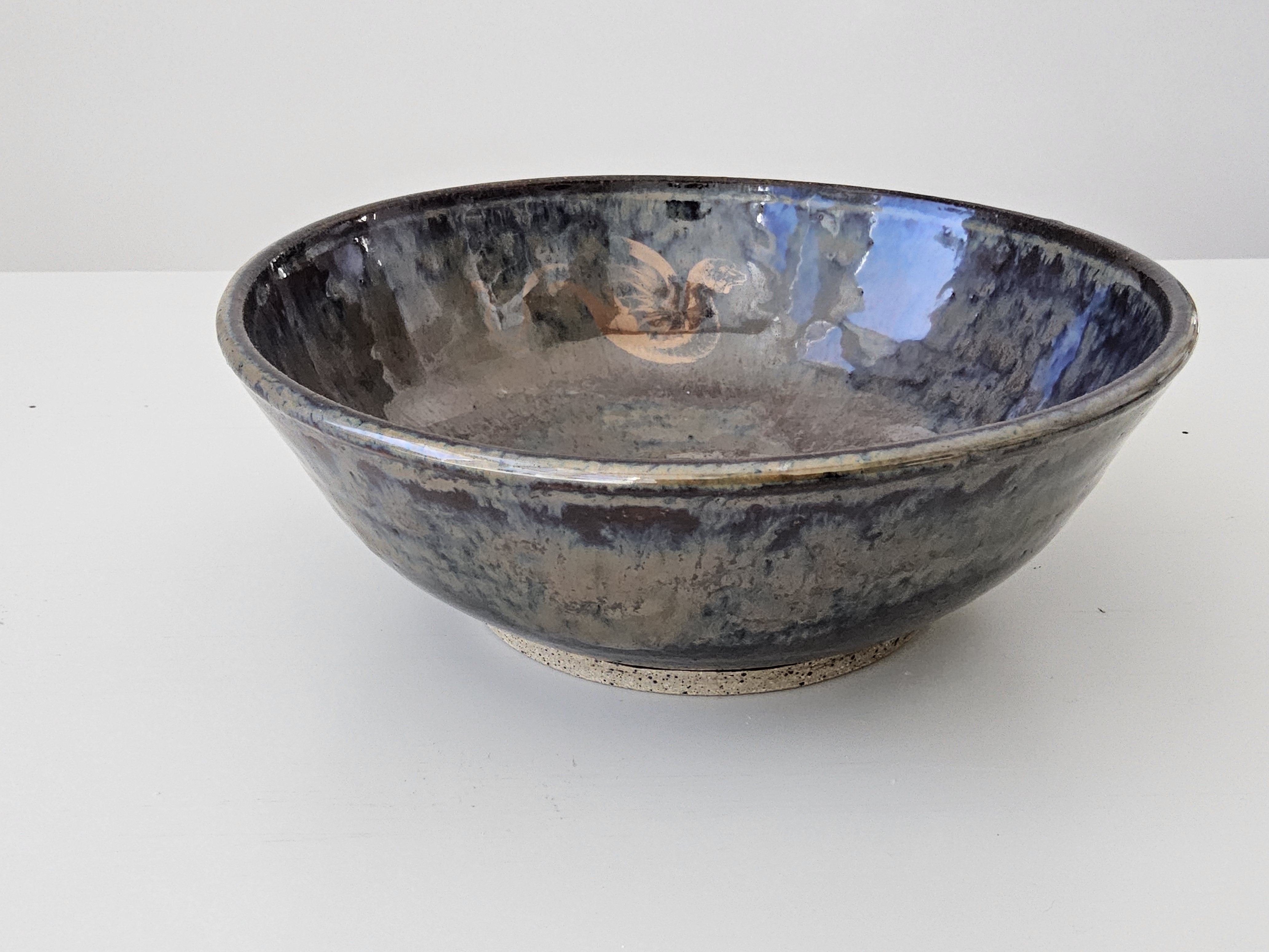 Large Copper Dragon Bowl