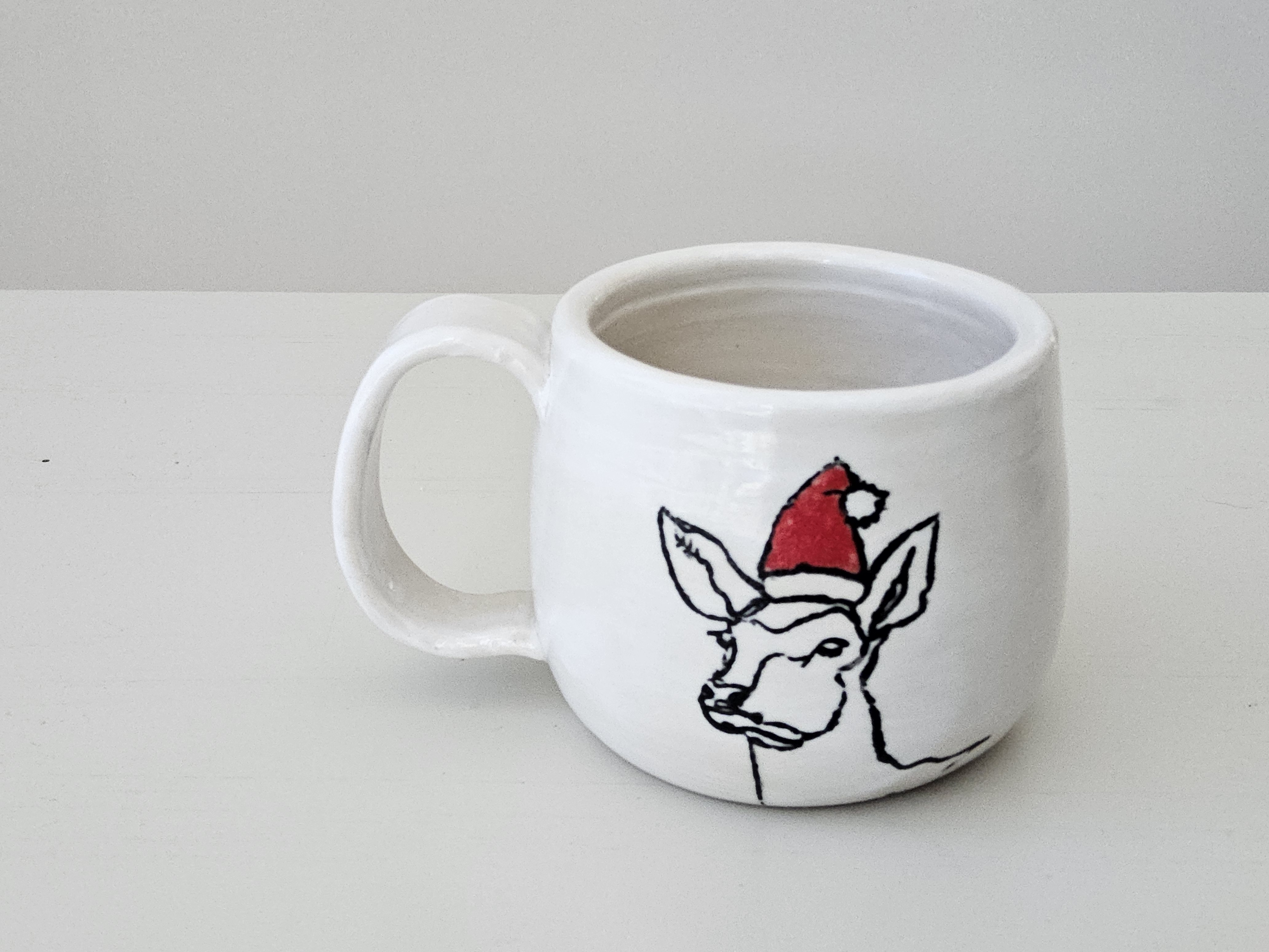Deer Santa Mug