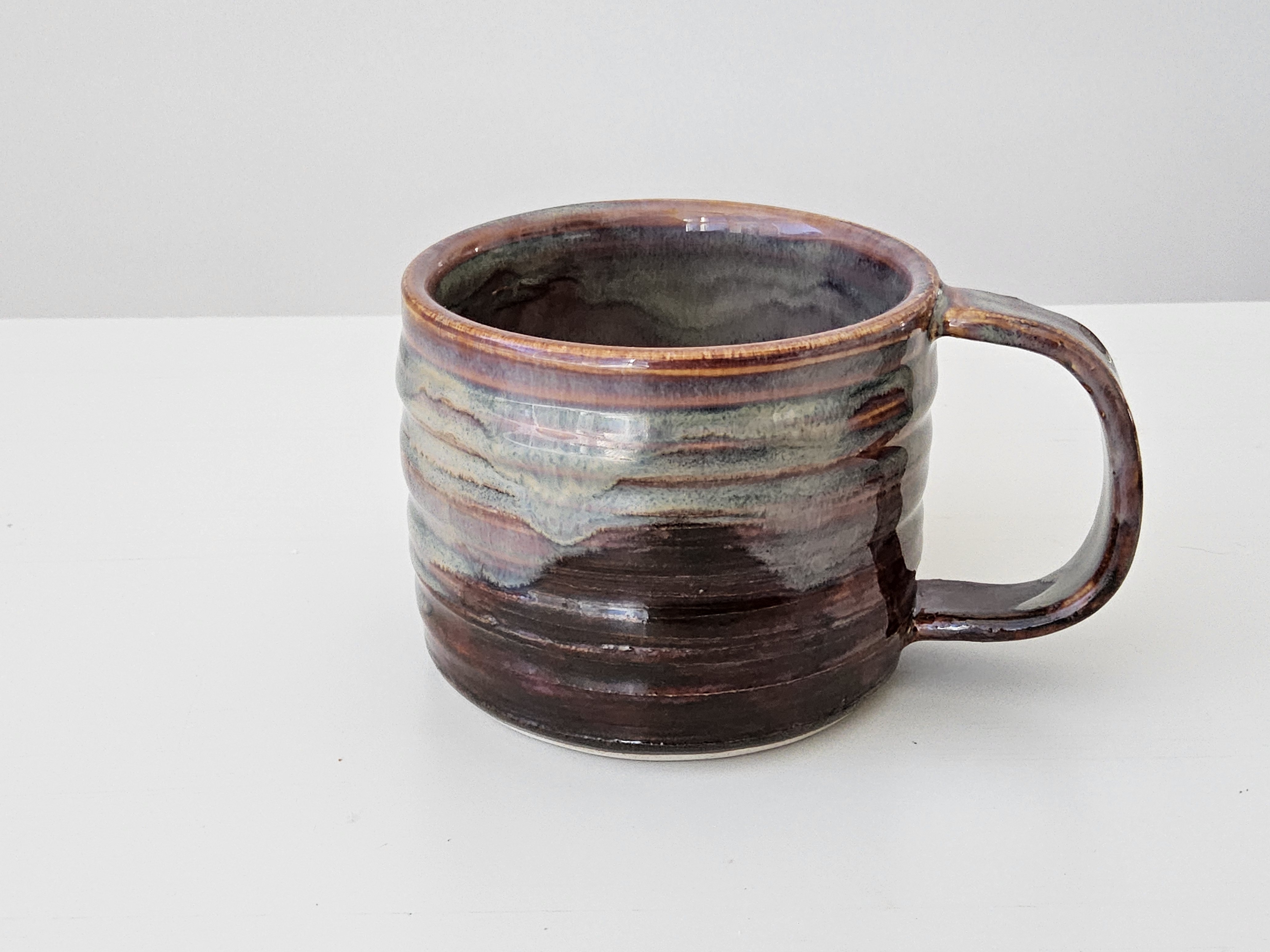 Textured Sunrise Mug